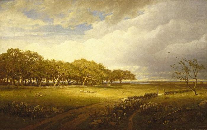 Old Orchard at Newport, William Trost Richards